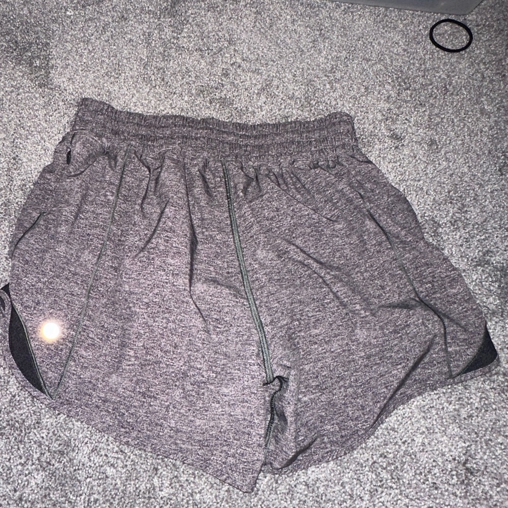 Gray lululemon shorts
